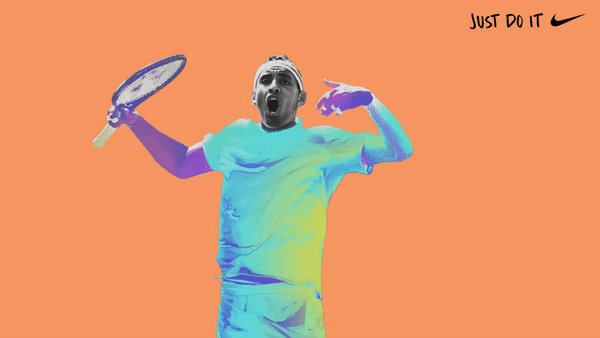 Nike Australian Open campaign visual